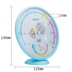 “deli得力”8804 温湿度计/温度计/湿度计 (红蓝）